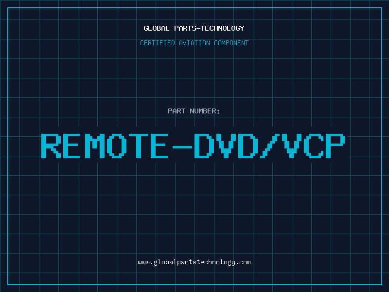 Aviation Part REMOTE-DVD/VCP