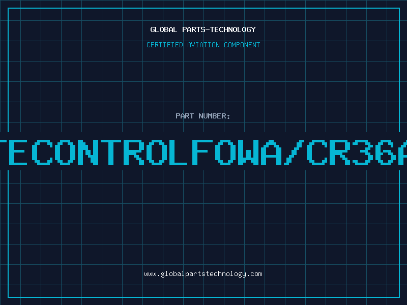 Aviation Part REMOTECONTROLFOWA/CR36AN003