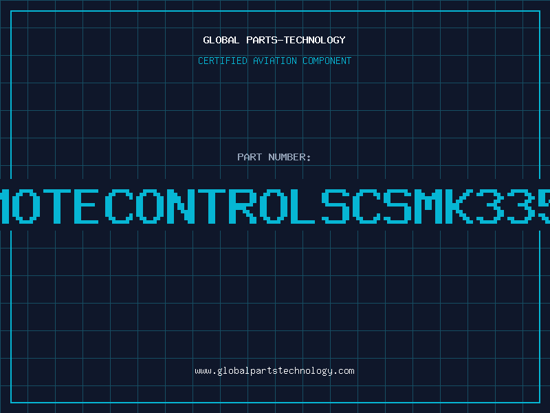 Aviation Part REMOTECONTROLSCSMK3354R