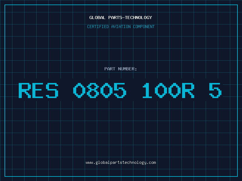 Aviation Part RES 0805 100R 5