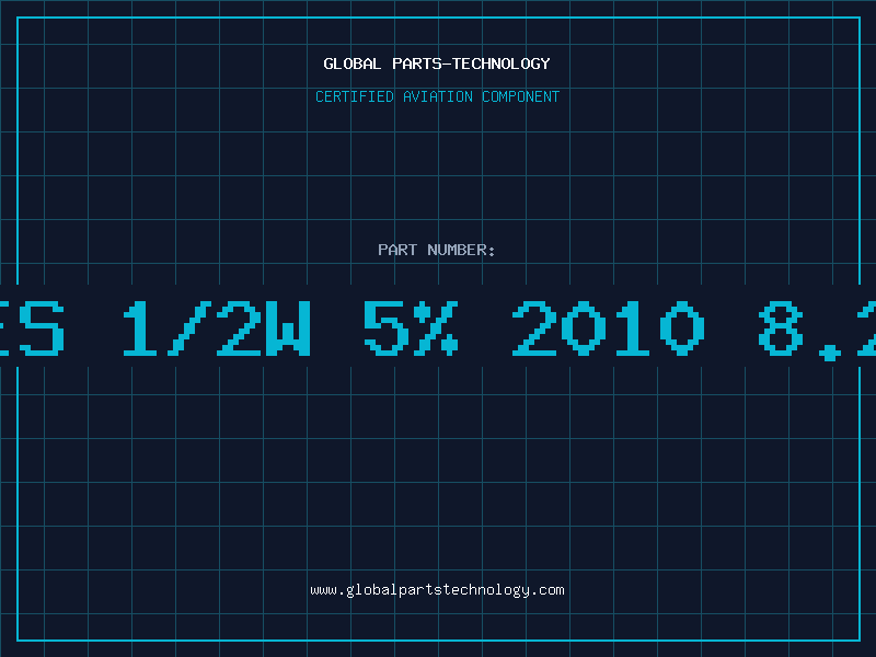 Aviation Part RES 1/2W 5% 2010 8.2K
