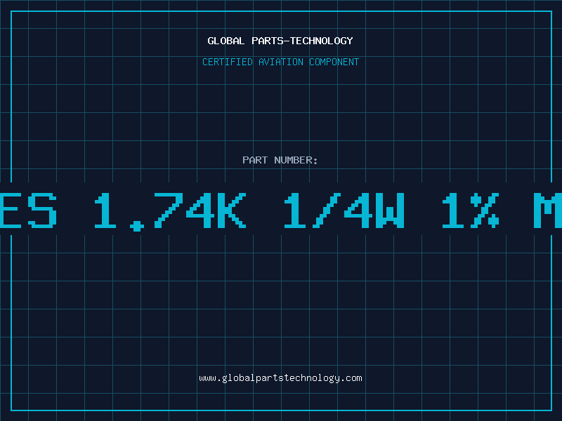 Aviation Part RES 1.74K 1/4W 1% MF