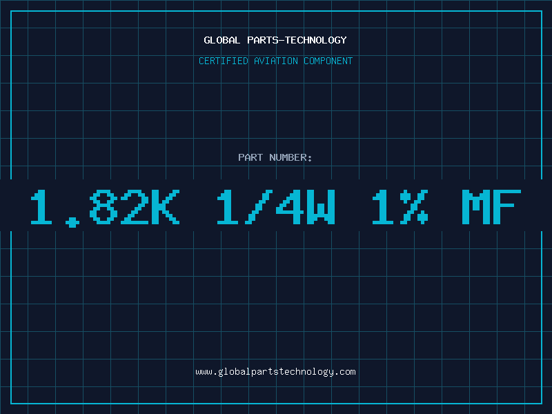 Aviation Part RES 1.82K 1/4W 1% MF T/R
