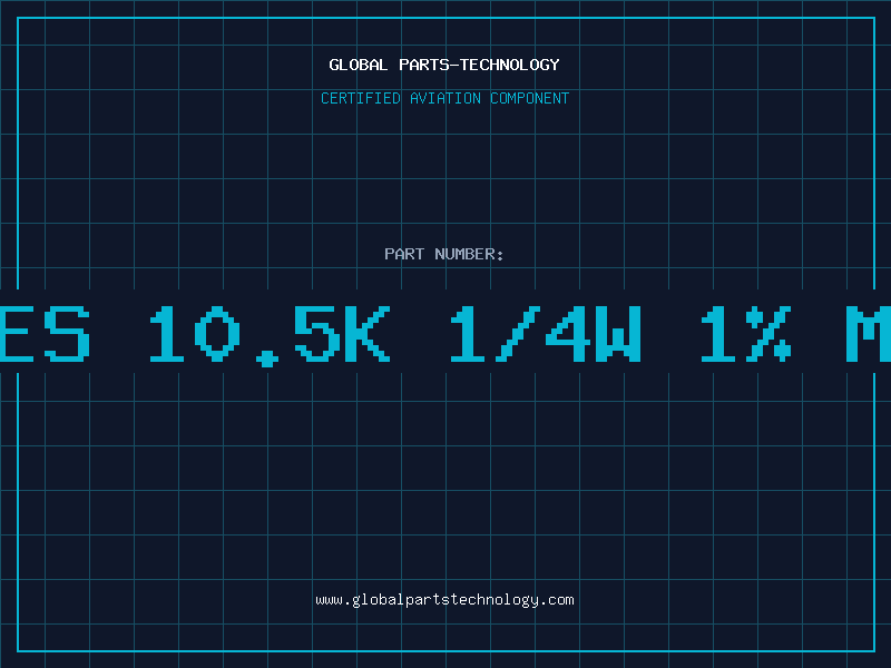 Aviation Part RES 10.5K 1/4W 1% MF