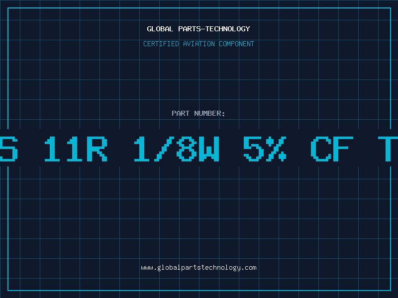 Aviation Part RES 11R 1/8W 5% CF T/R