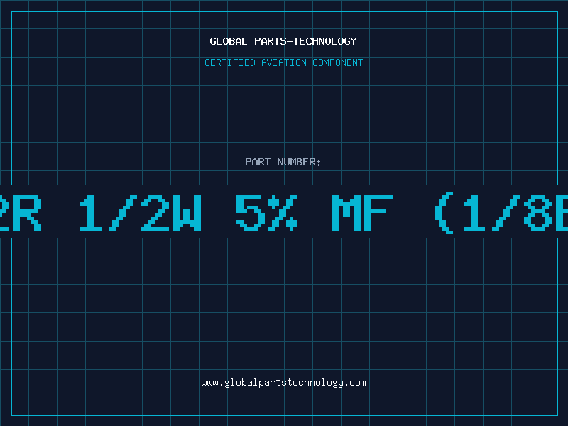 Aviation Part RES 12R 1/2W 5% MF (1/8B) T/R