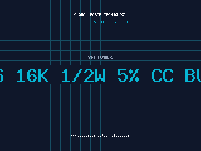 Aviation Part RES 16K 1/2W 5% CC BULK