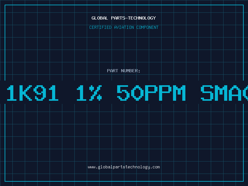 Aviation Part RES 1K91 1% 50ppm SMA0204