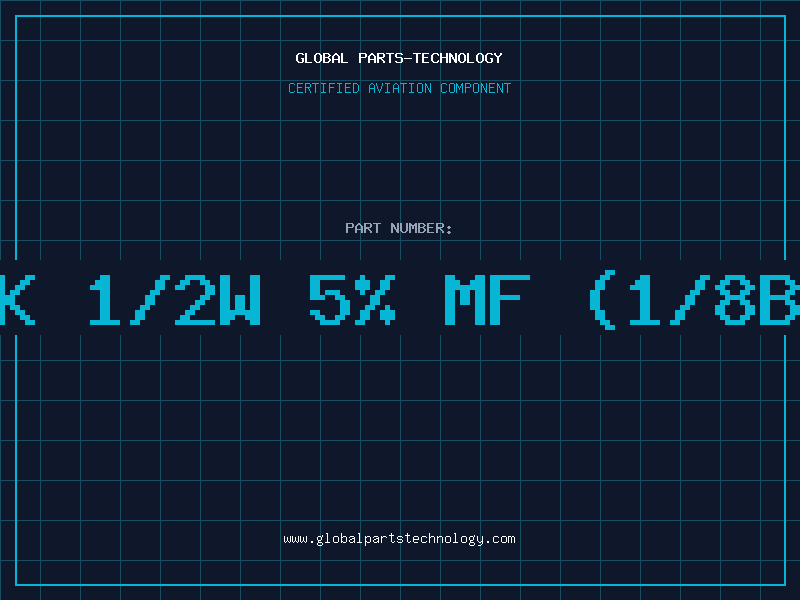 Aviation Part RES 20K 1/2W 5% MF (1/8B) T/RL