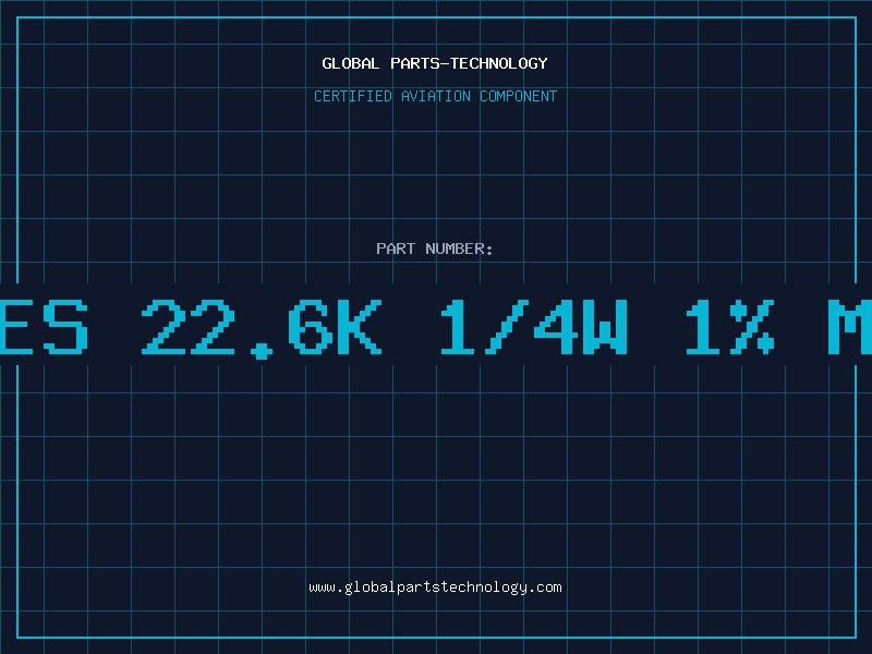 Aviation Part RES 22.6K 1/4W 1% MF