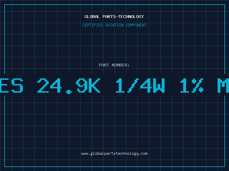 Aviation Part RES 24.9K 1/4W 1% MF