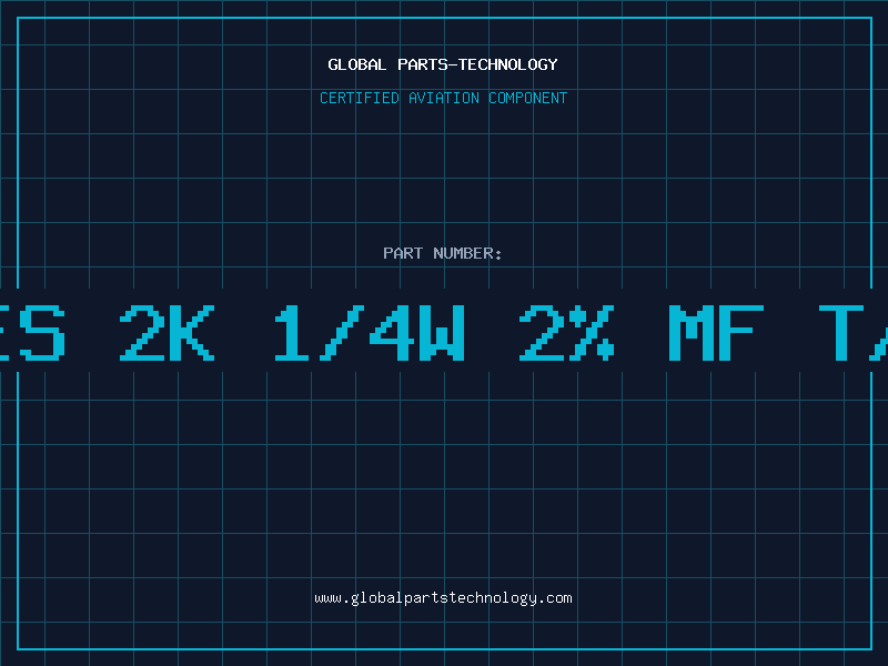 Aviation Part RES 2K 1/4W 2% MF T/R