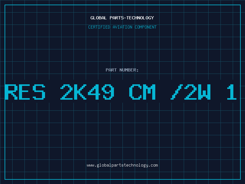 Aviation Part RES 2K49 CM /2W 1