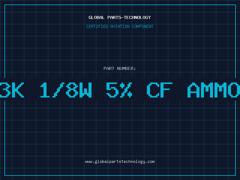 Aviation Part RES 33K 1/8W 5% CF AMMO/BULK