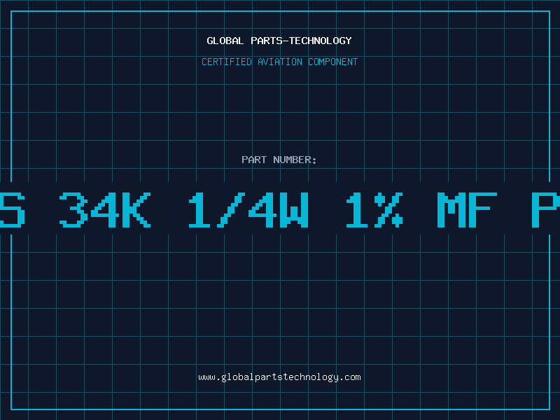 Aviation Part RES 34K 1/4W 1% MF PKG