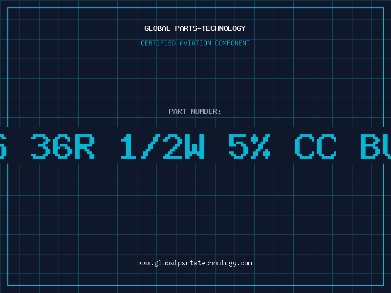Aviation Part RES 36R 1/2W 5% CC BULK