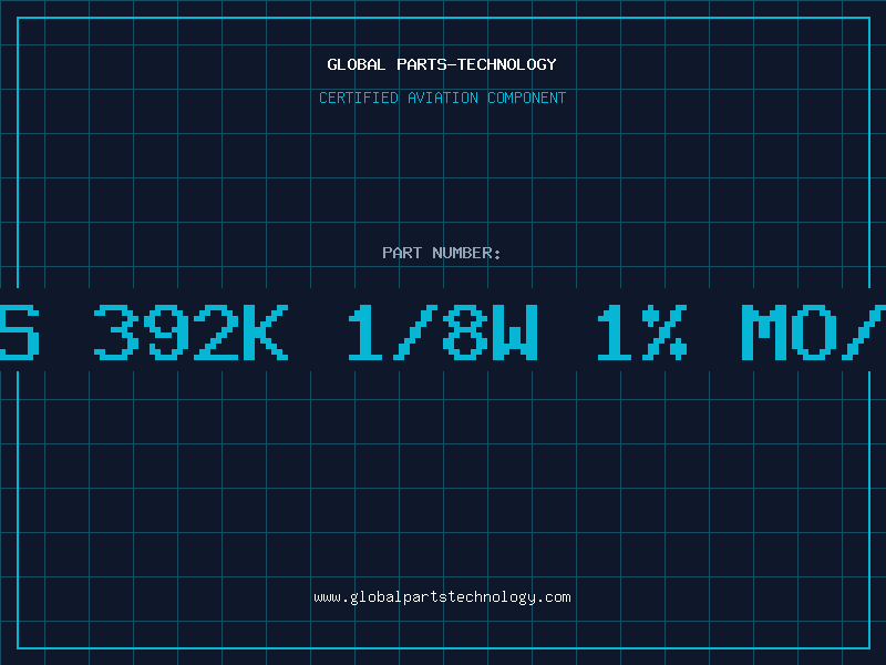 Aviation Part RES 392K 1/8W 1% MO/PK