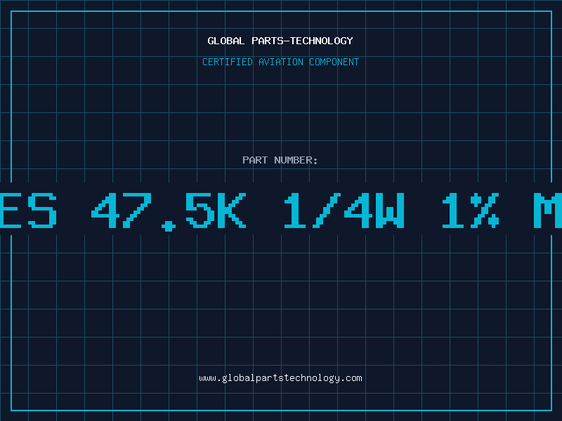 Aviation Part RES 47.5K 1/4W 1% MF