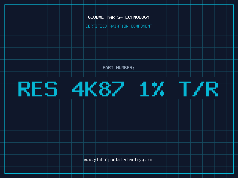Aviation Part RES 4K87 1% T/R