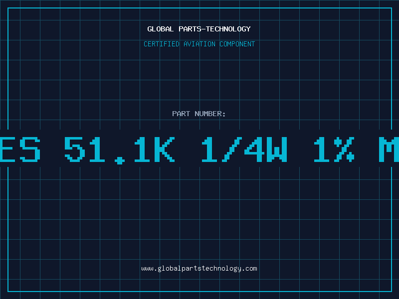 Aviation Part RES 51.1K 1/4W 1% MF