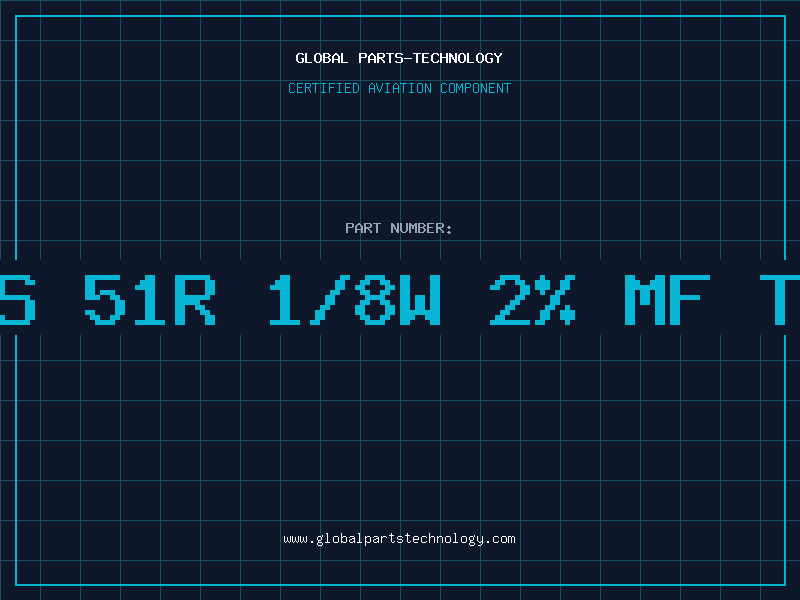 Aviation Part RES 51R 1/8W 2% MF T&R