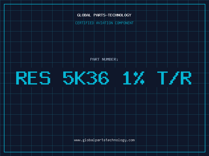 Aviation Part RES 5K36 1% T/R