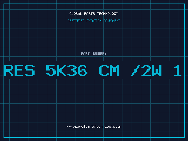 Aviation Part RES 5K36 CM /2W 1