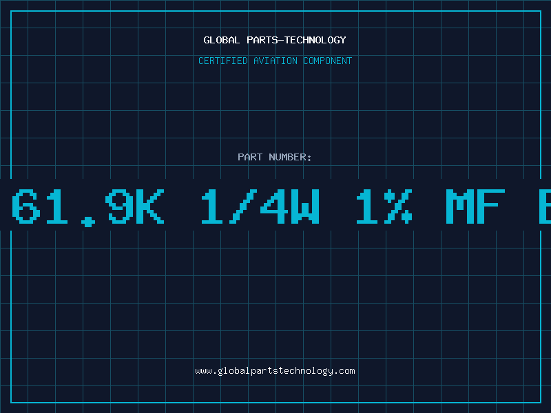 Aviation Part RES 61.9K 1/4W 1% MF BULK