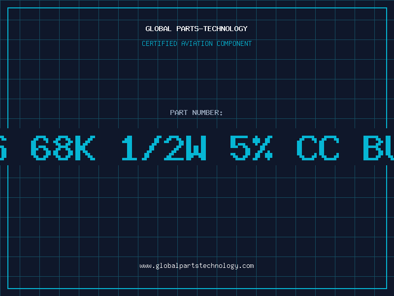 Aviation Part RES 68K 1/2W 5% CC BULK
