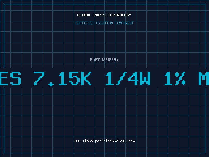 Aviation Part RES 7.15K 1/4W 1% MF