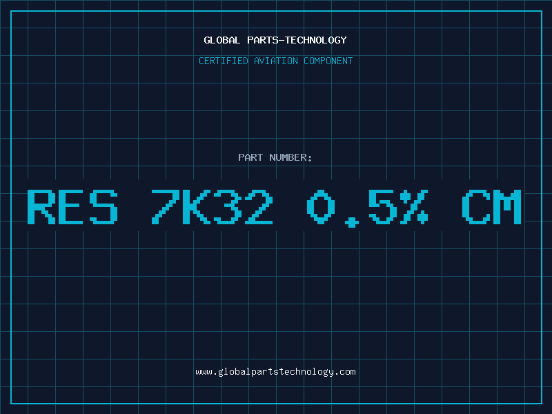 Aviation Part RES 7K32 0.5% CM
