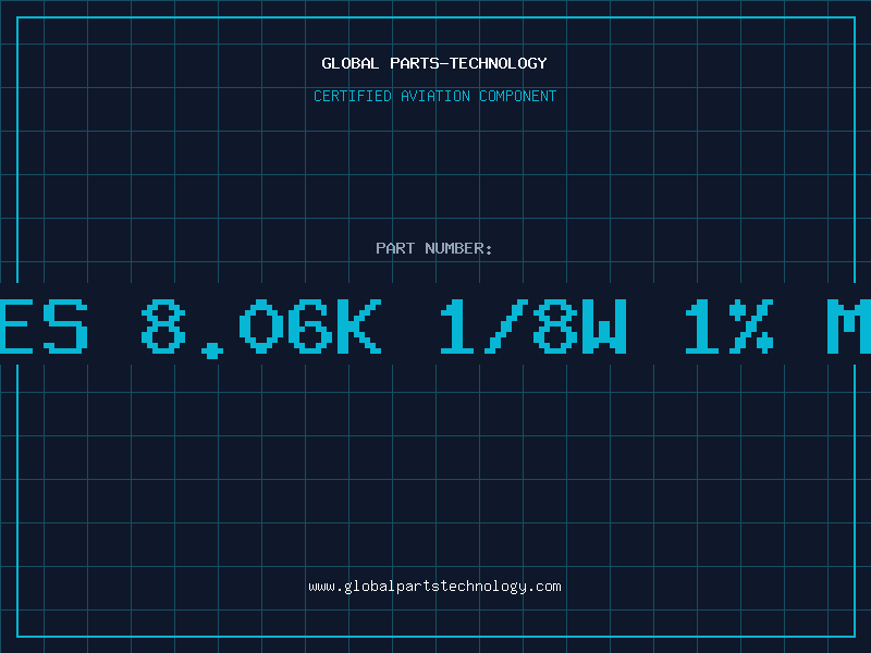 Aviation Part RES 8.06K 1/8W 1% MF