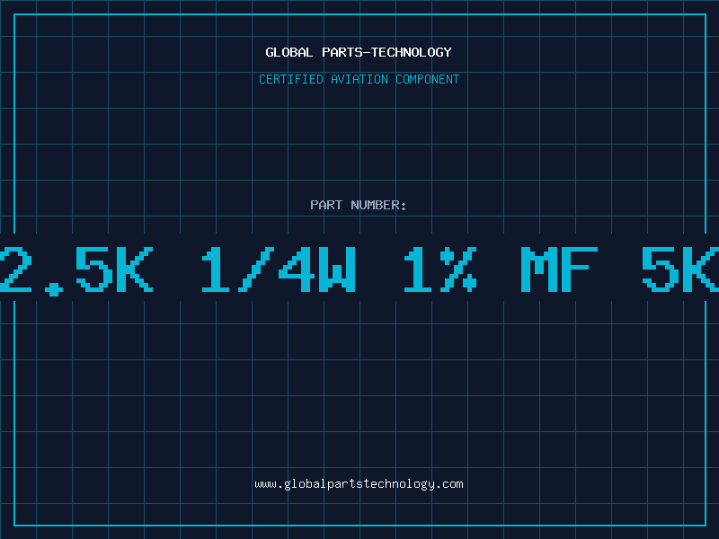 Aviation Part RES 82.5K 1/4W 1% MF 5K/REEL
