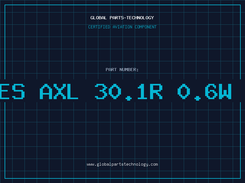 Aviation Part RES AXL 30.1R 0.6W 1