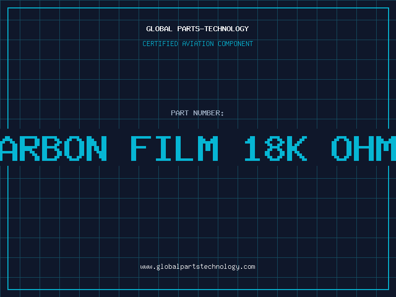 Aviation Part RES CARBON FILM 18K OHM 1W 5