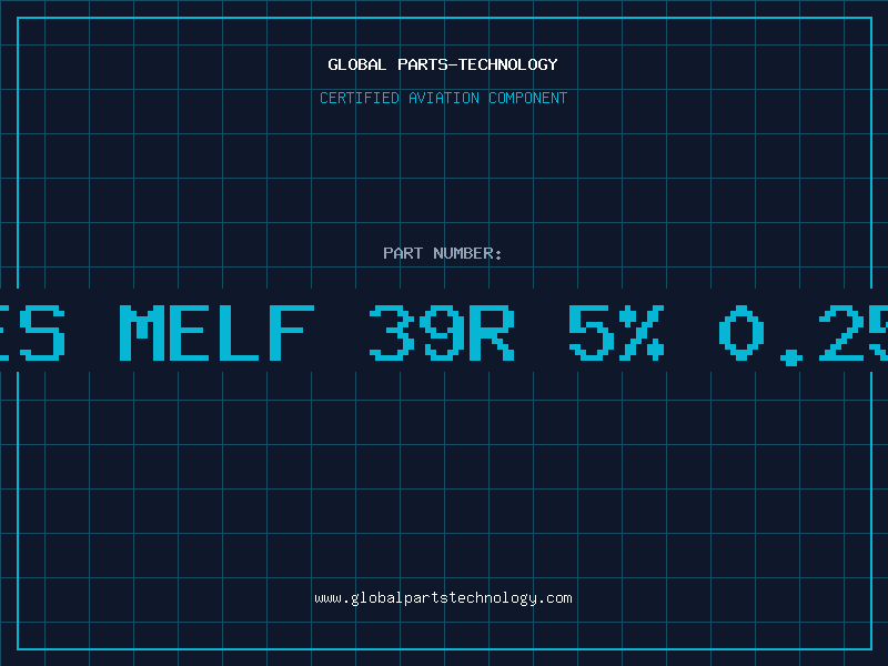 Aviation Part RES MELF 39R 5% 0.25W