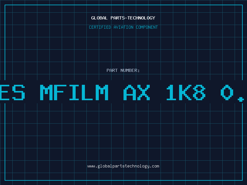 Aviation Part RES MFILM AX 1K8 0.1