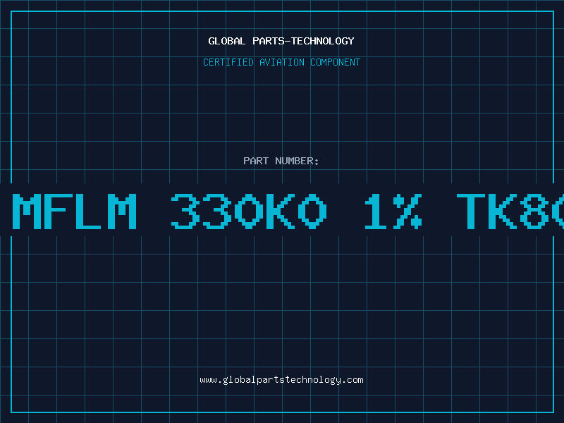 Aviation Part RES MFLM 330K0 1% TK80 A1
