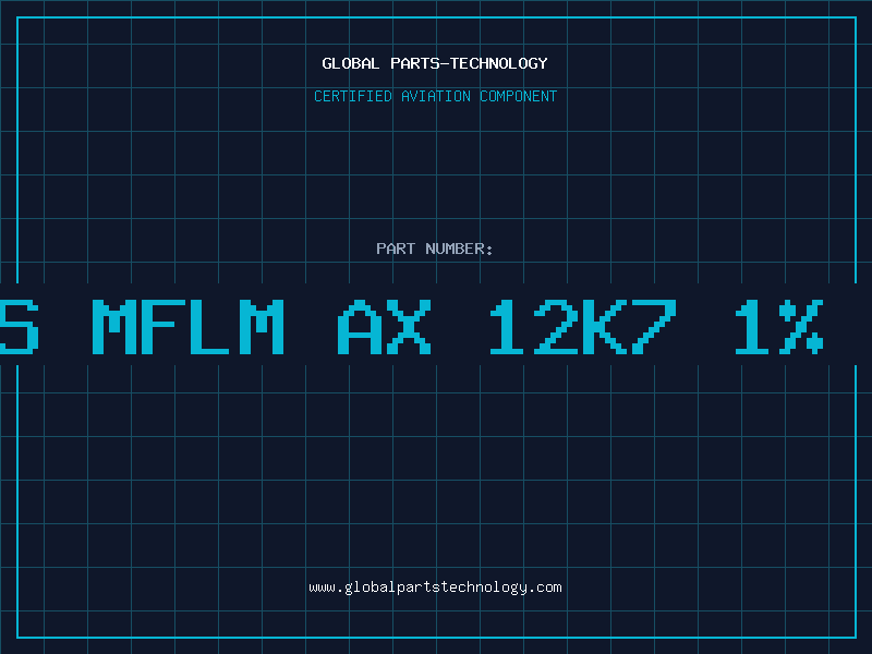 Aviation Part RES MFLM AX 12K7 1% A2