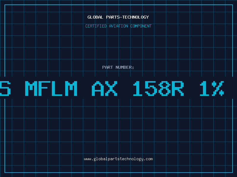 Aviation Part RES MFLM AX 158R 1% A2