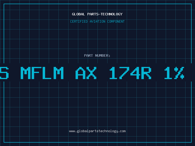 Aviation Part RES MFLM AX 174R 1% A2