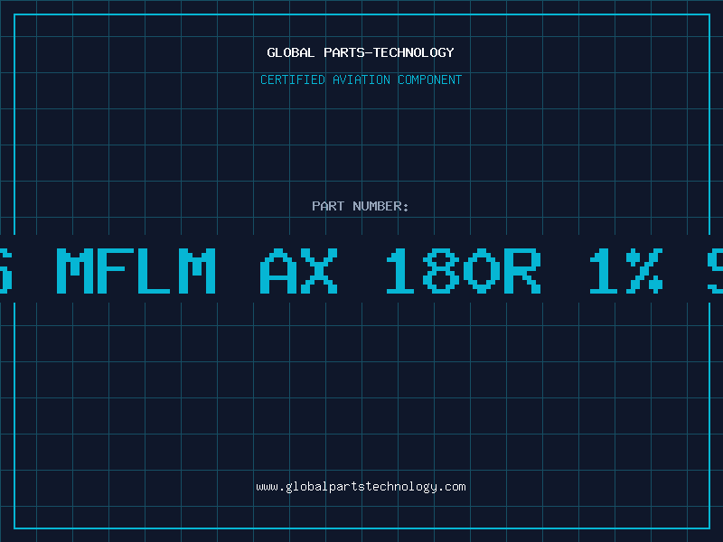 Aviation Part RES MFLM AX 180R 1% SPE