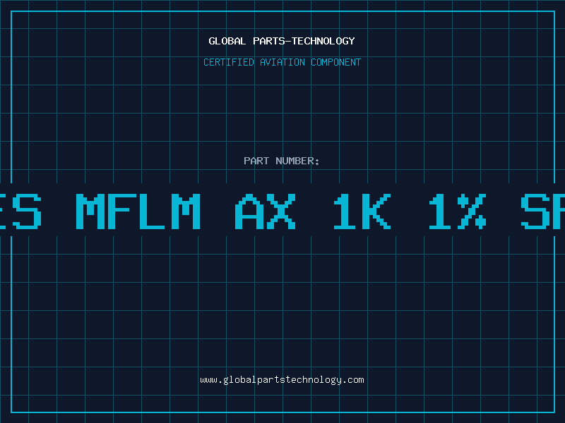 Aviation Part RES MFLM AX 1K 1% SPE