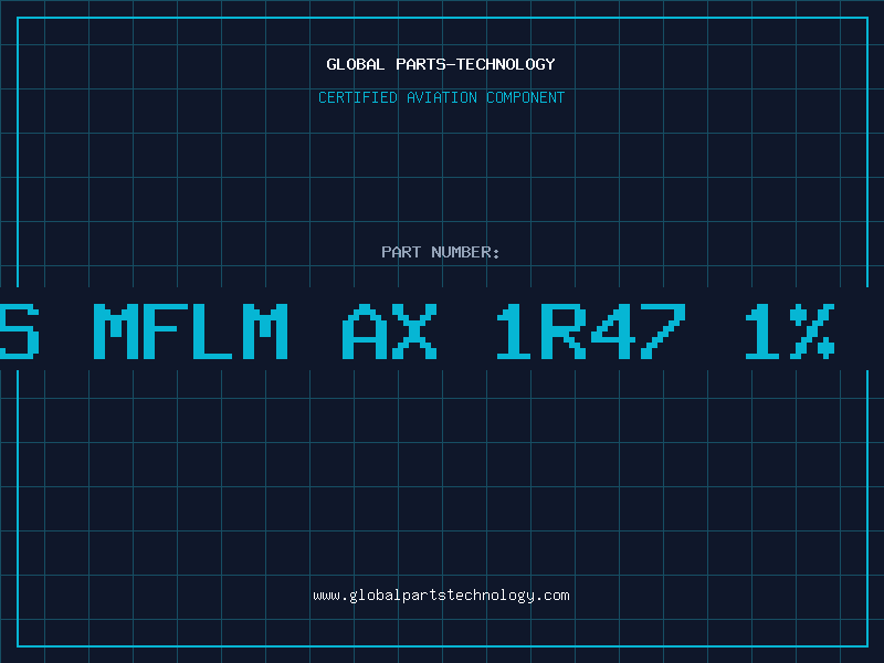 Aviation Part RES MFLM AX 1R47 1% A5