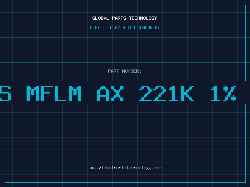 Aviation Part RES MFLM AX 221K 1% A2