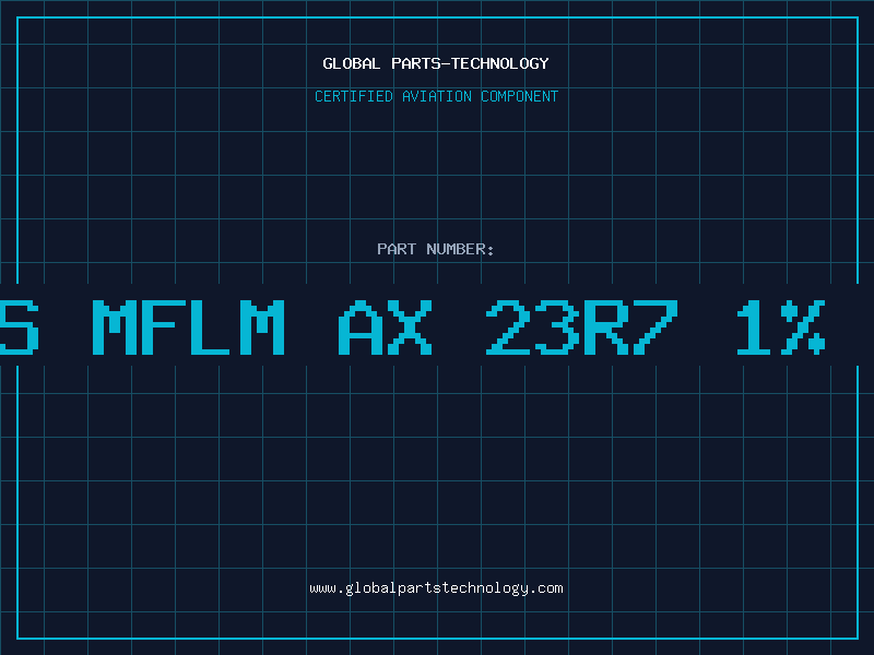 Aviation Part RES MFLM AX 23R7 1% A5