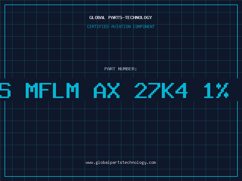 Aviation Part RES MFLM AX 27K4 1% A5