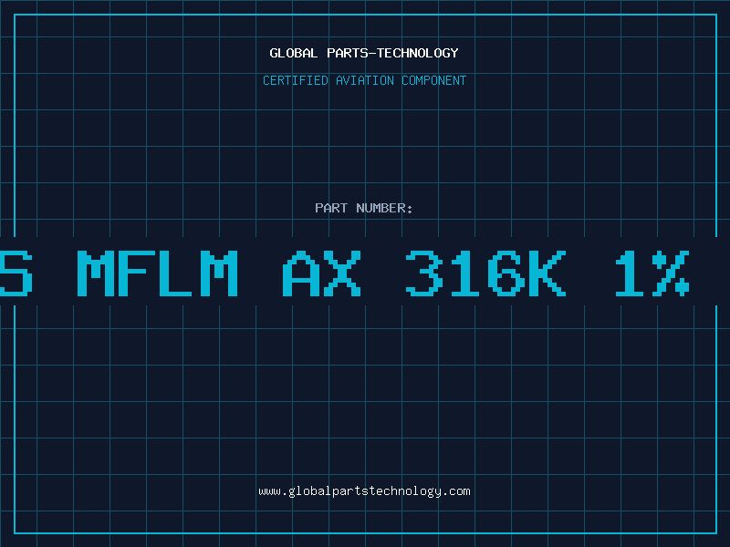 Aviation Part RES MFLM AX 316K 1% A2