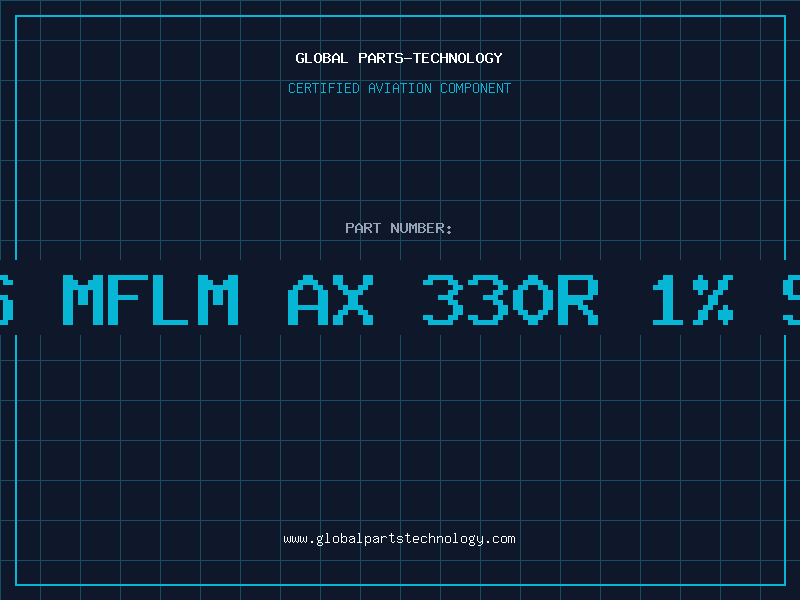 Aviation Part RES MFLM AX 330R 1% SPE