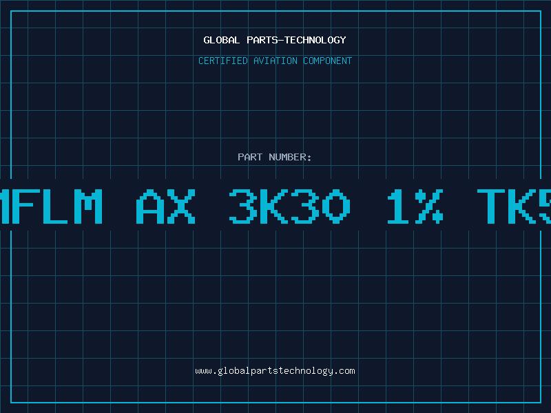 Aviation Part RES MFLM AX 3K30 1% TK50 A5